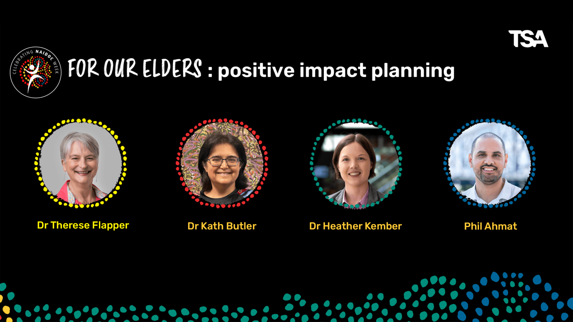2023 NAIDOC Week webinar: For Our Elders: positive impact planning