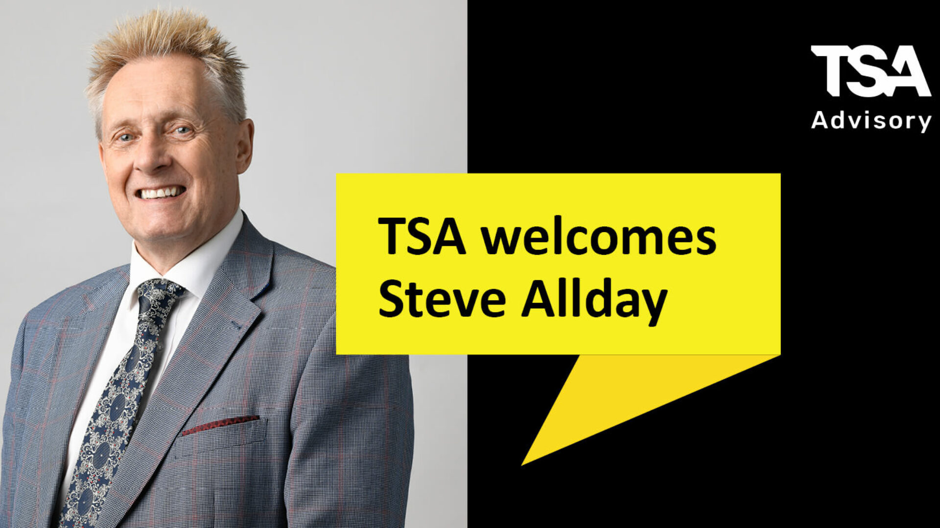 TSA Advisory welcomes Steve Allday
