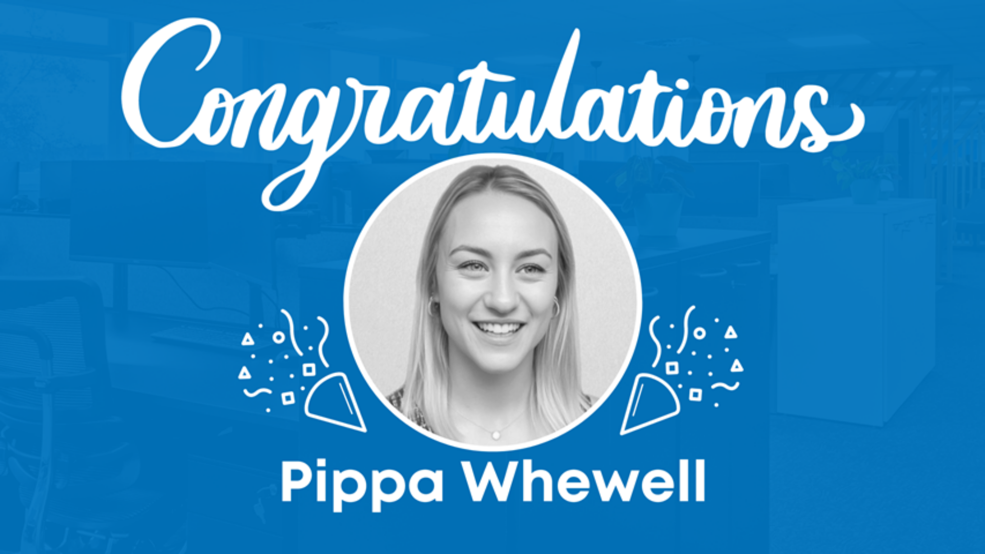Congratulations to Pippa Whewell