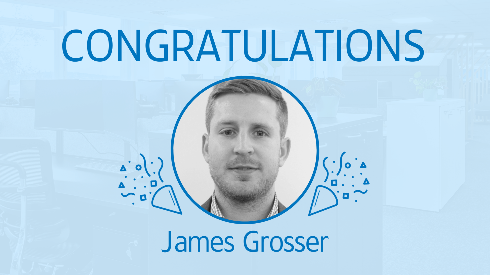 Congratulations James Grosser