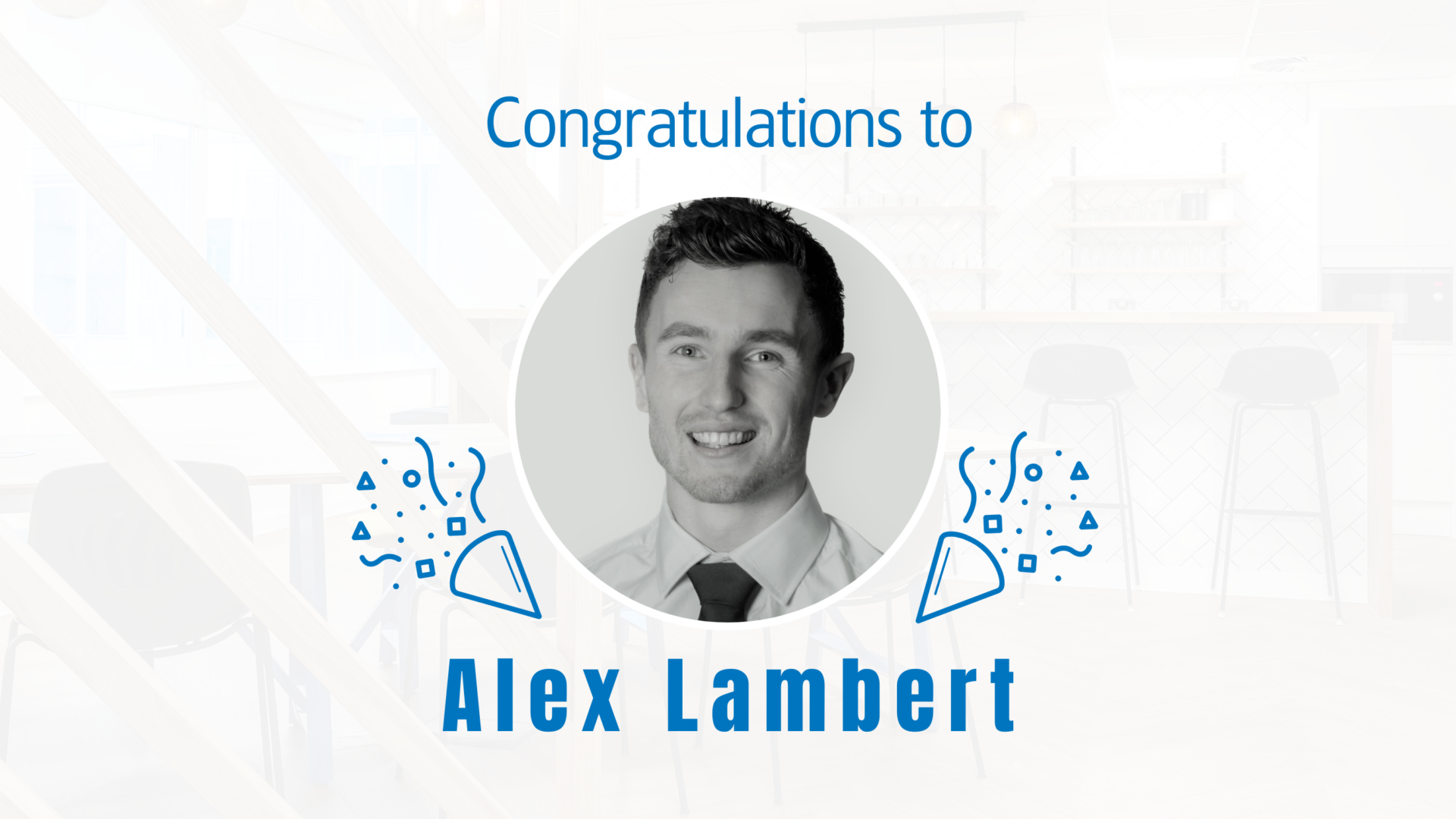 Congratulations to Alex Lambert